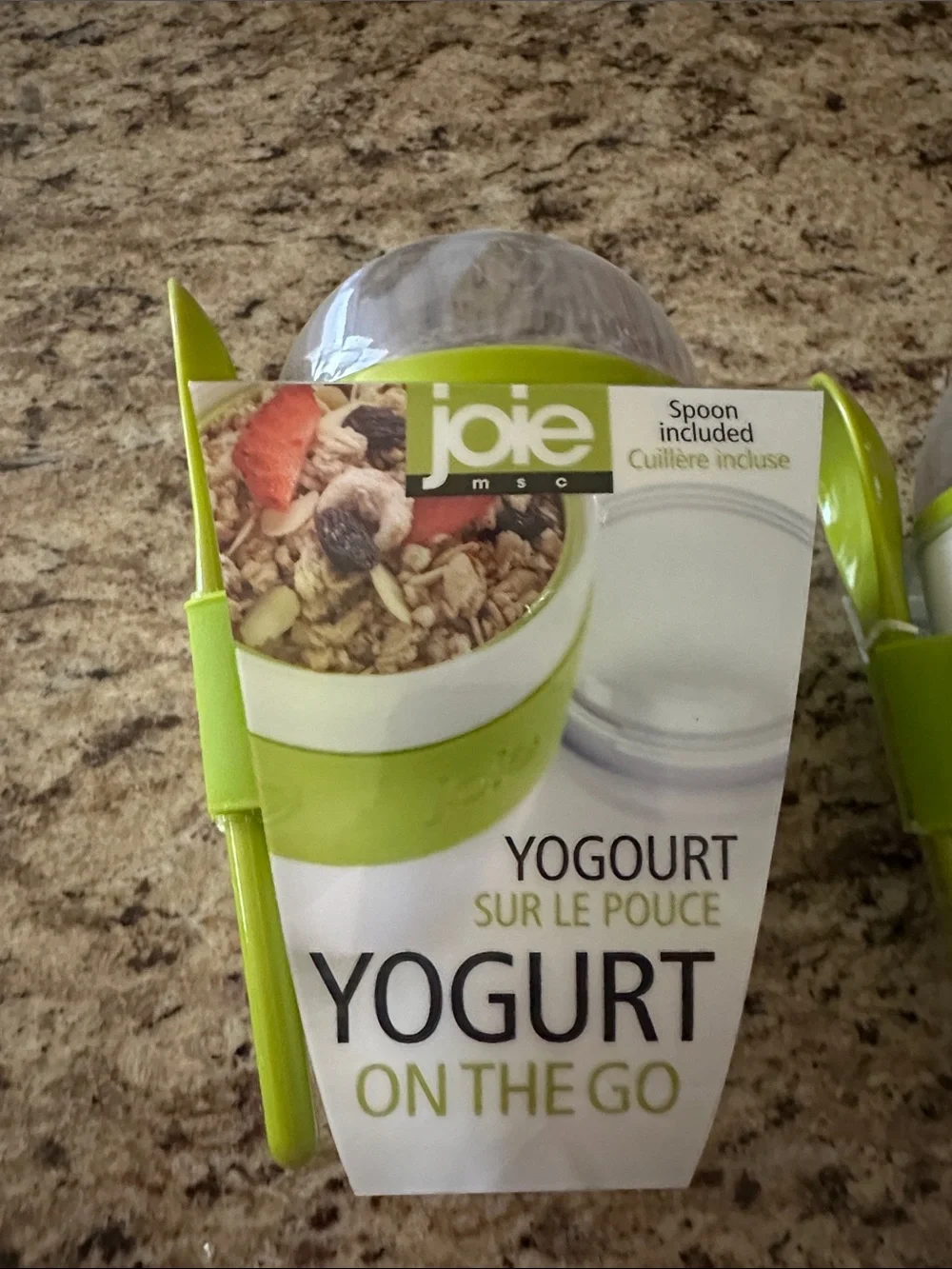 Joie Travel Yogurt Cup with Spoon - Lime